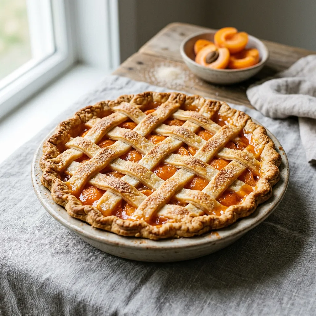 Fresh Apricot Pie