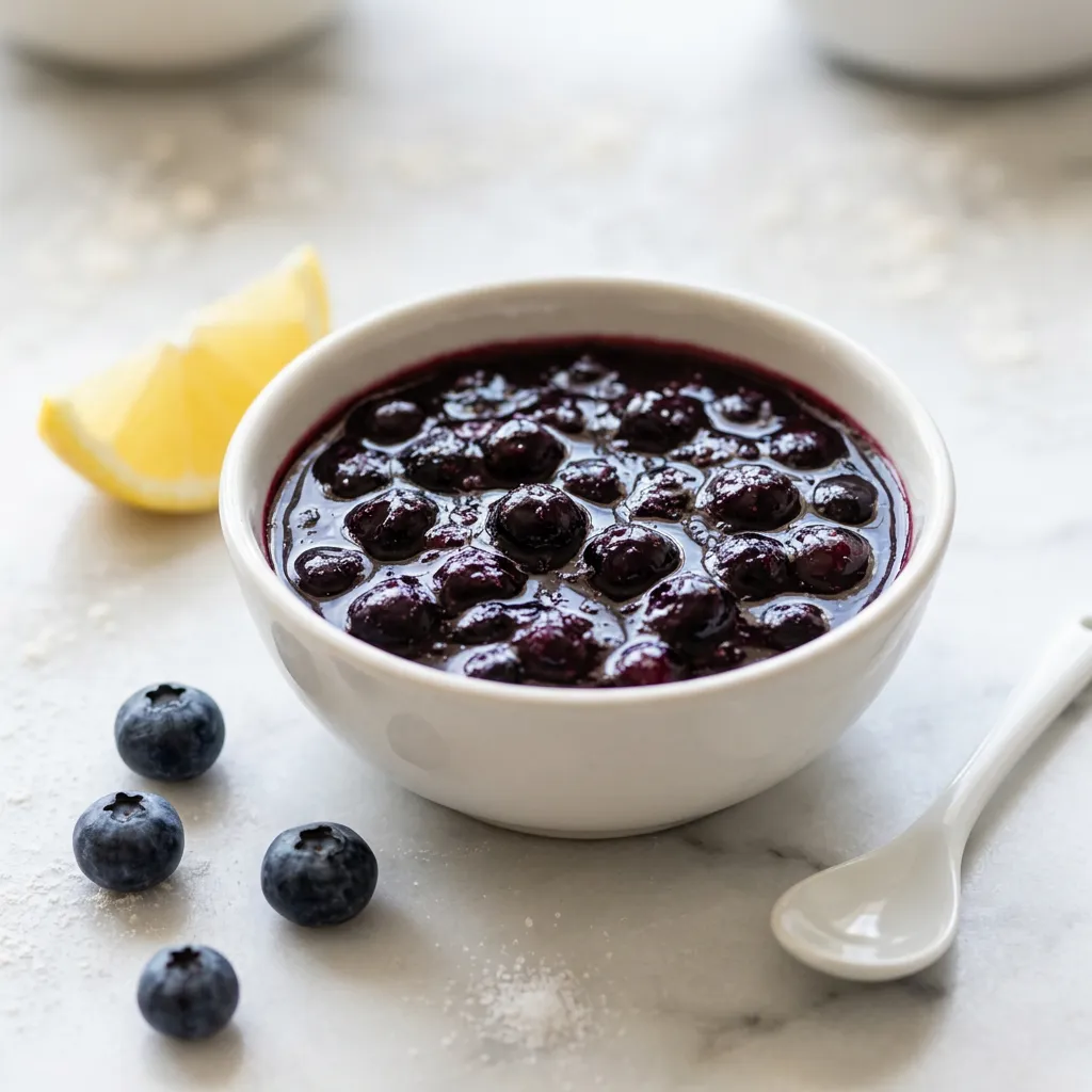 Fresh Blueberry Sauce Recipe