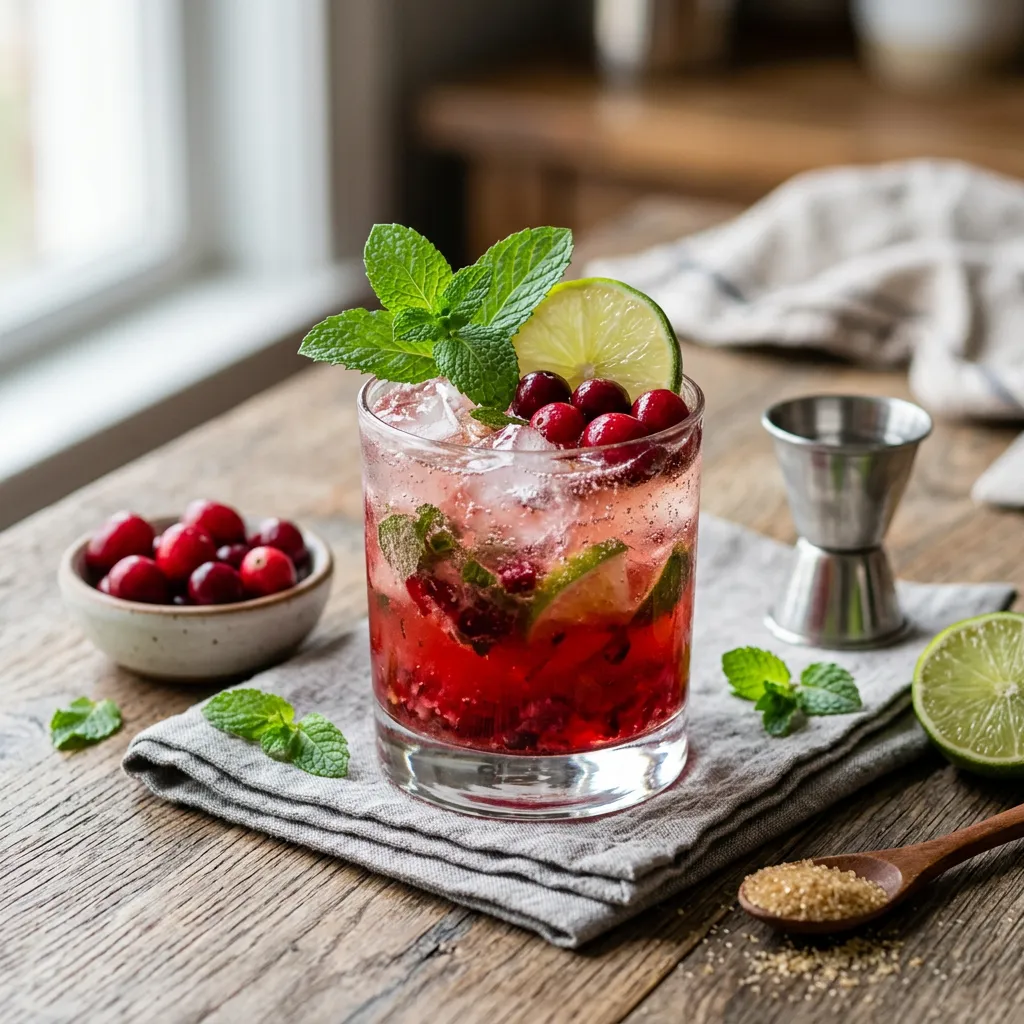 Fresh Cranberry Cocktail