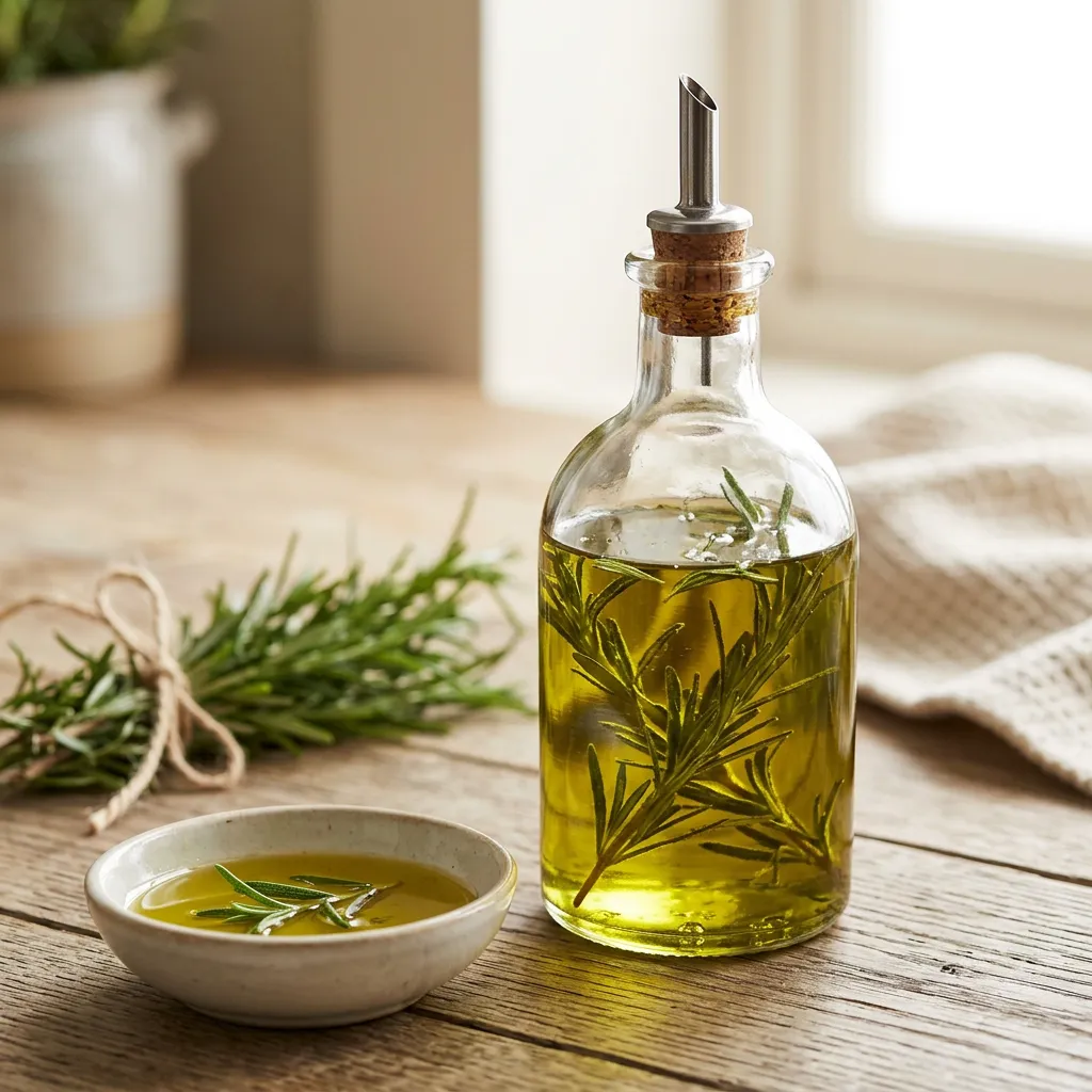 Fresh Herb-Infused Rosemary Oil