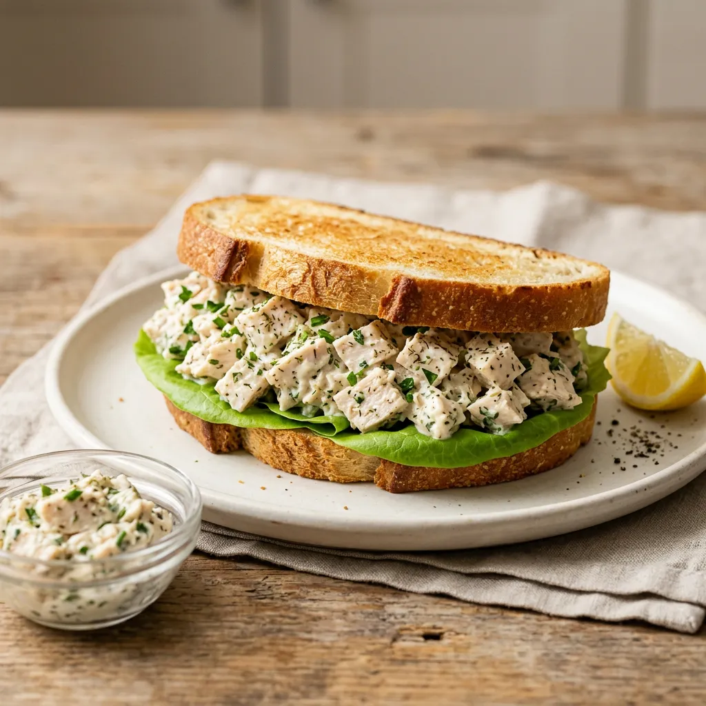 Fresh Herbs Chicken Salad