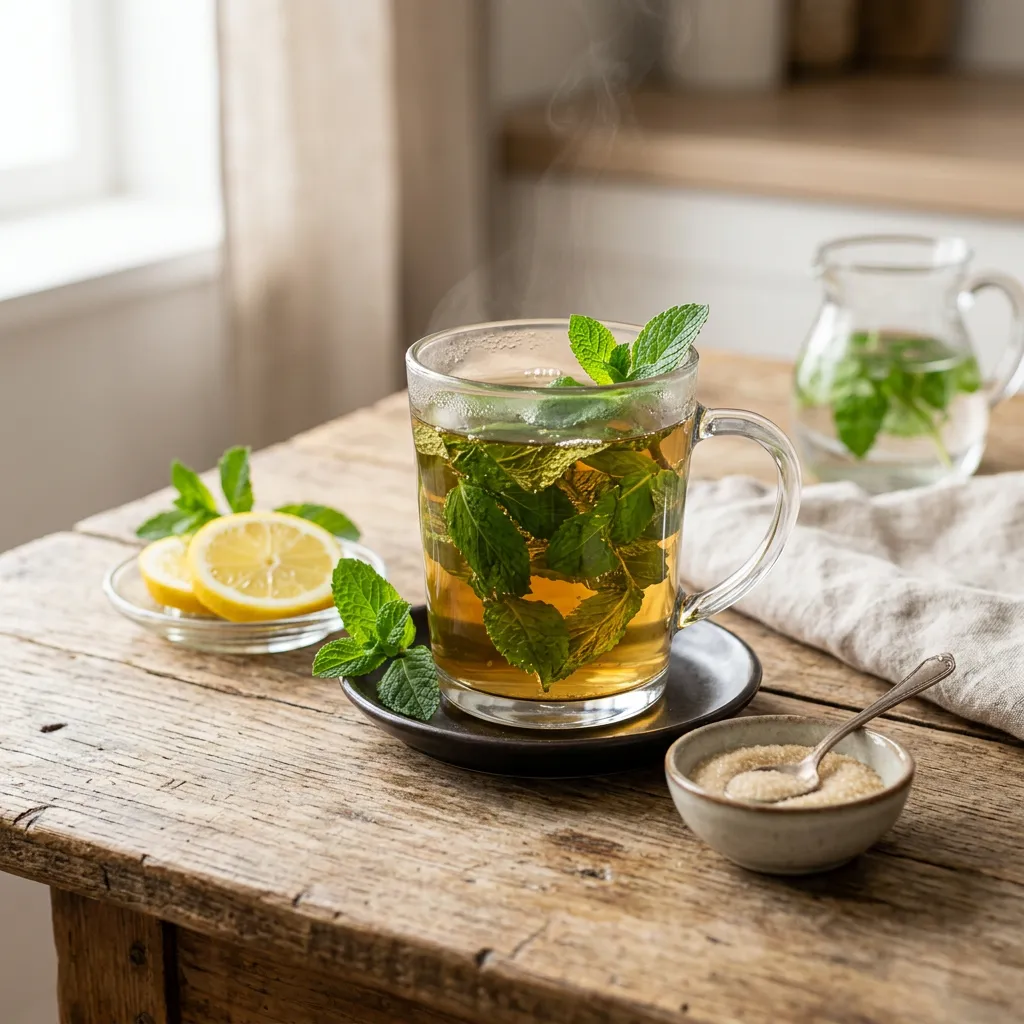 Fresh Mint Tea: A Refreshing Herbal Brew