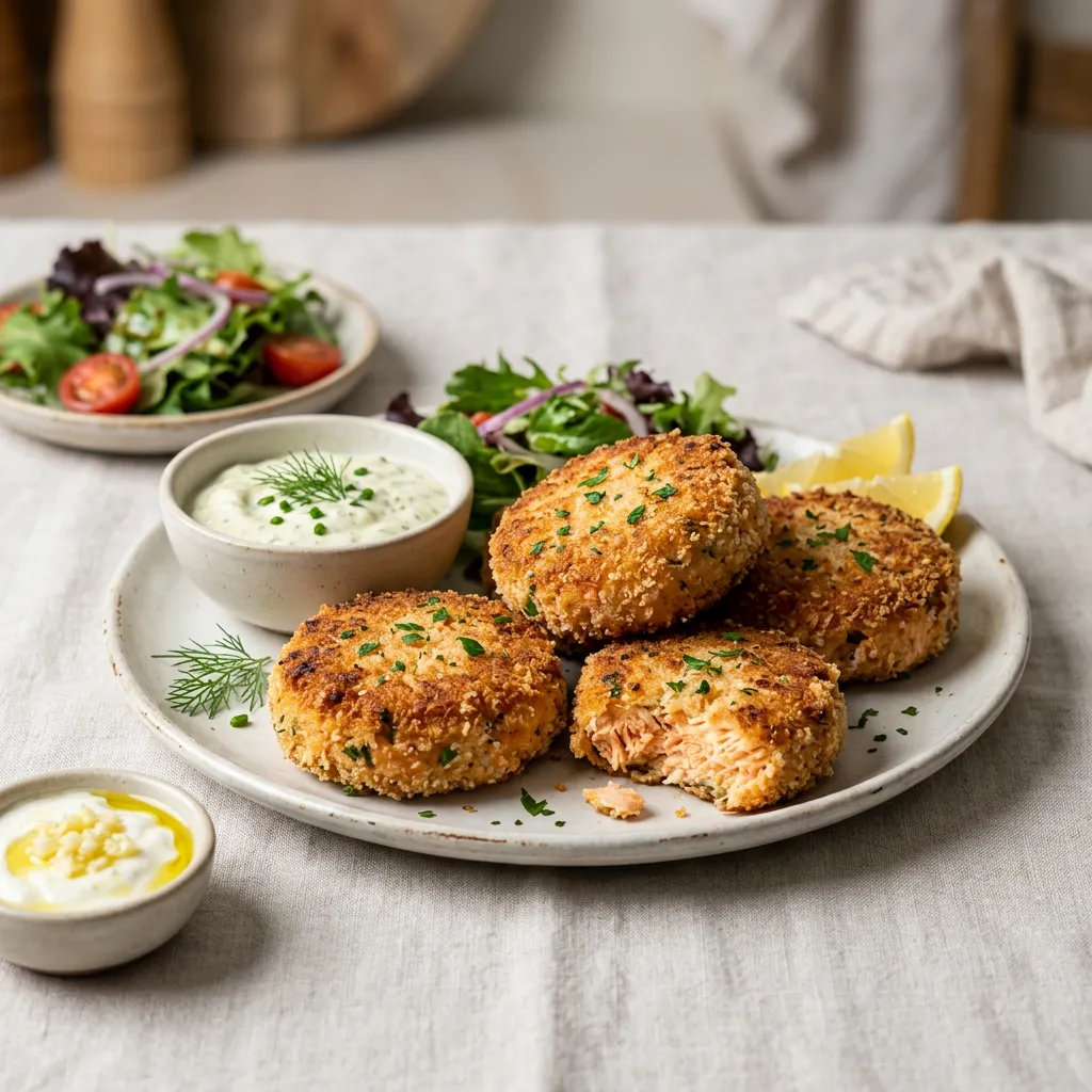 Fresh Salmon Patties