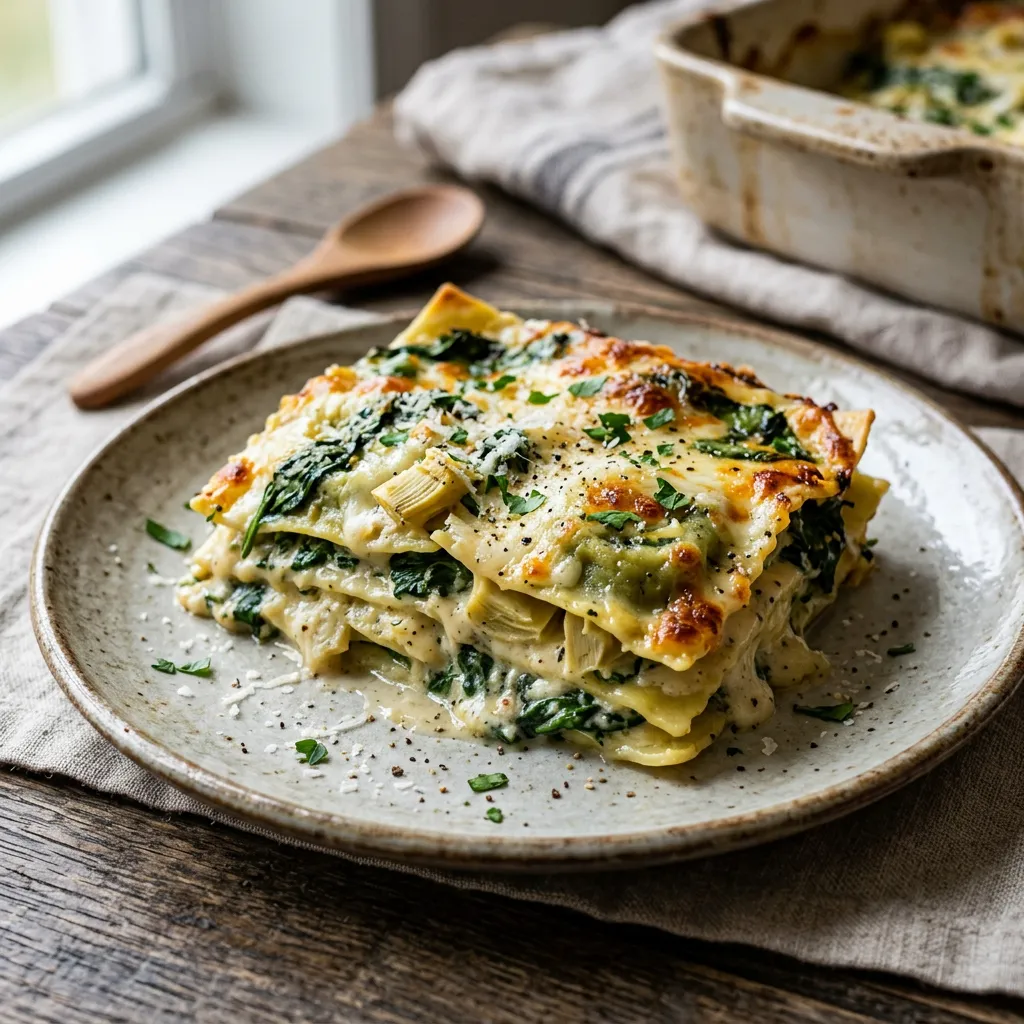 Fresh Spinach Ravioli Lasagna Recipe