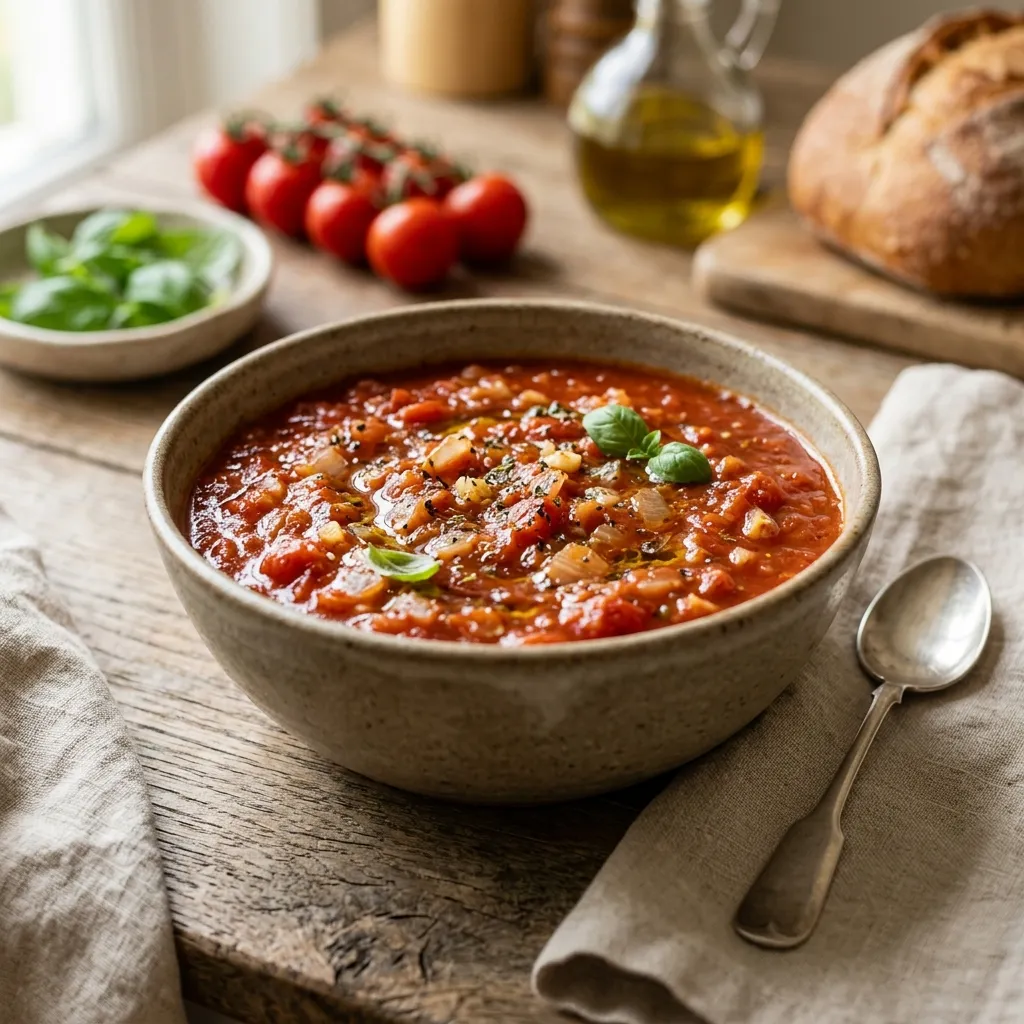 Fresh Tomato Pasta Sauce