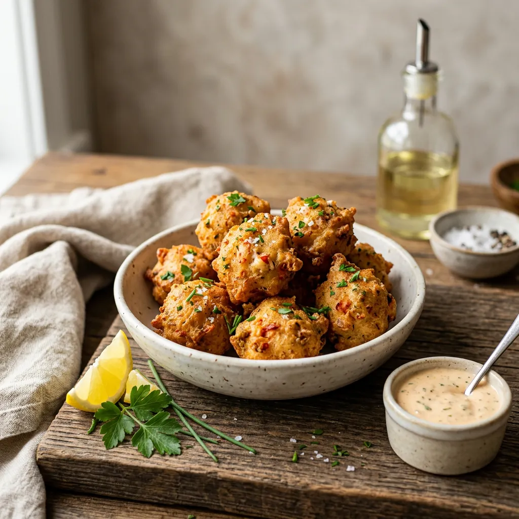 Fried Lobster Fritters