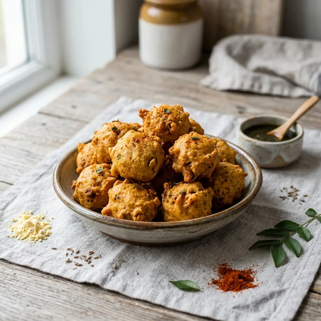 Fried Paneer Cheese Pakora
