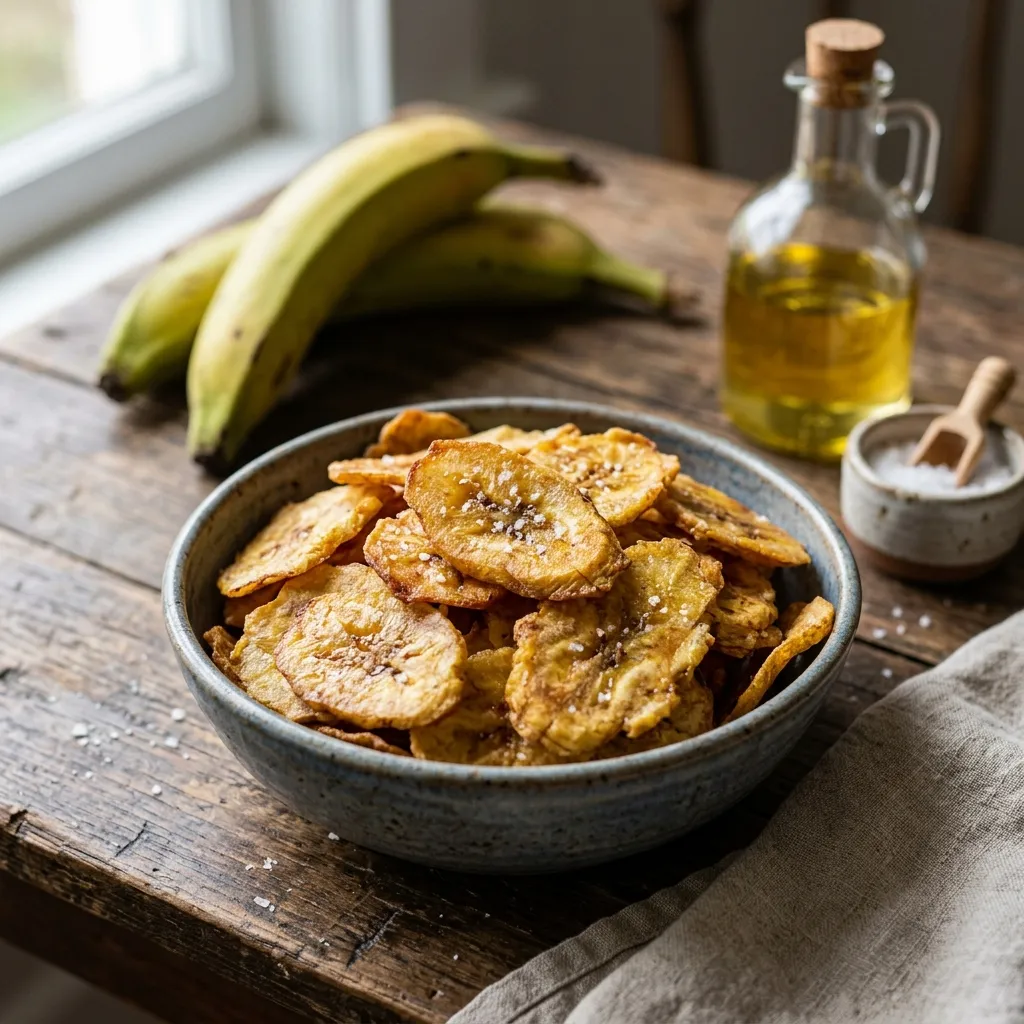 Fried Plantain Chips (Chifles)