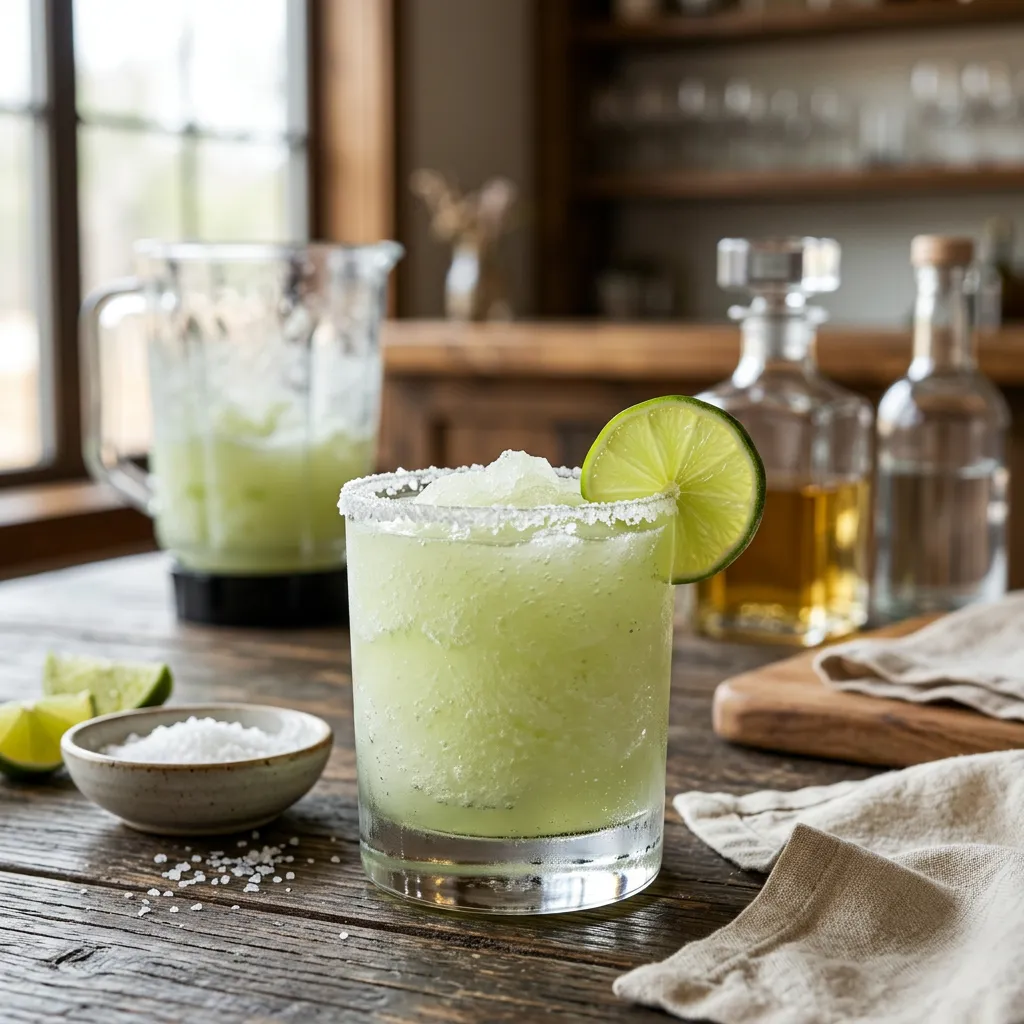 Frozen Lime Margarita