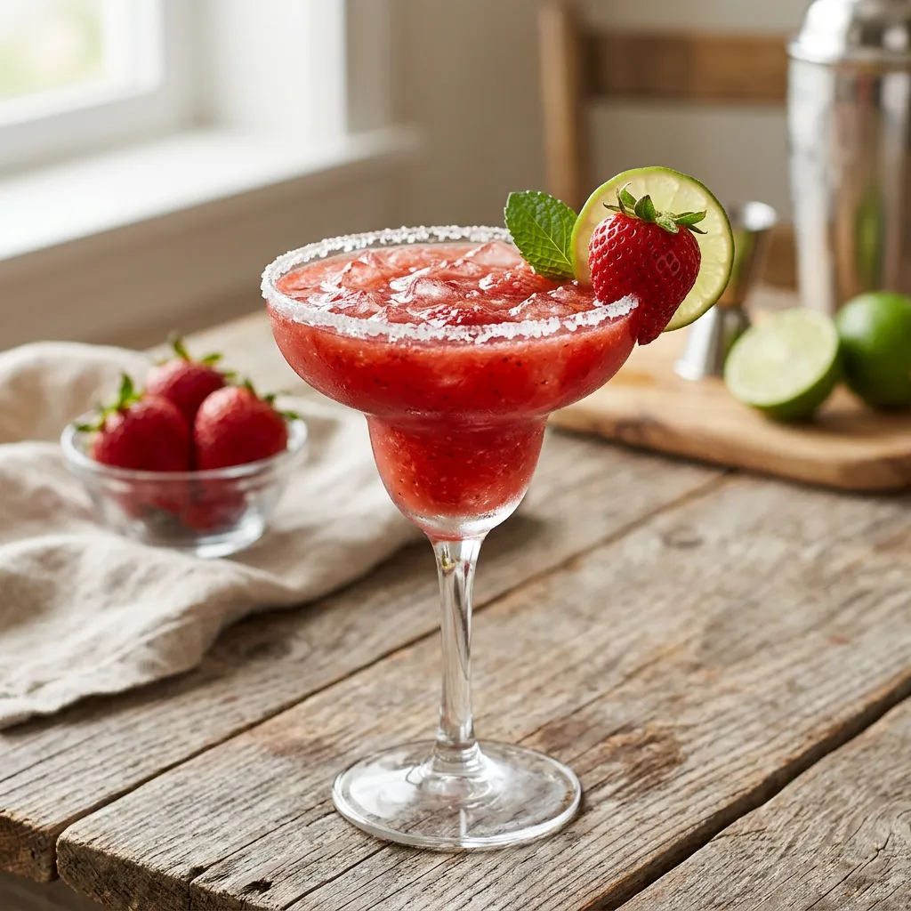 Frozen Strawberry Margarita