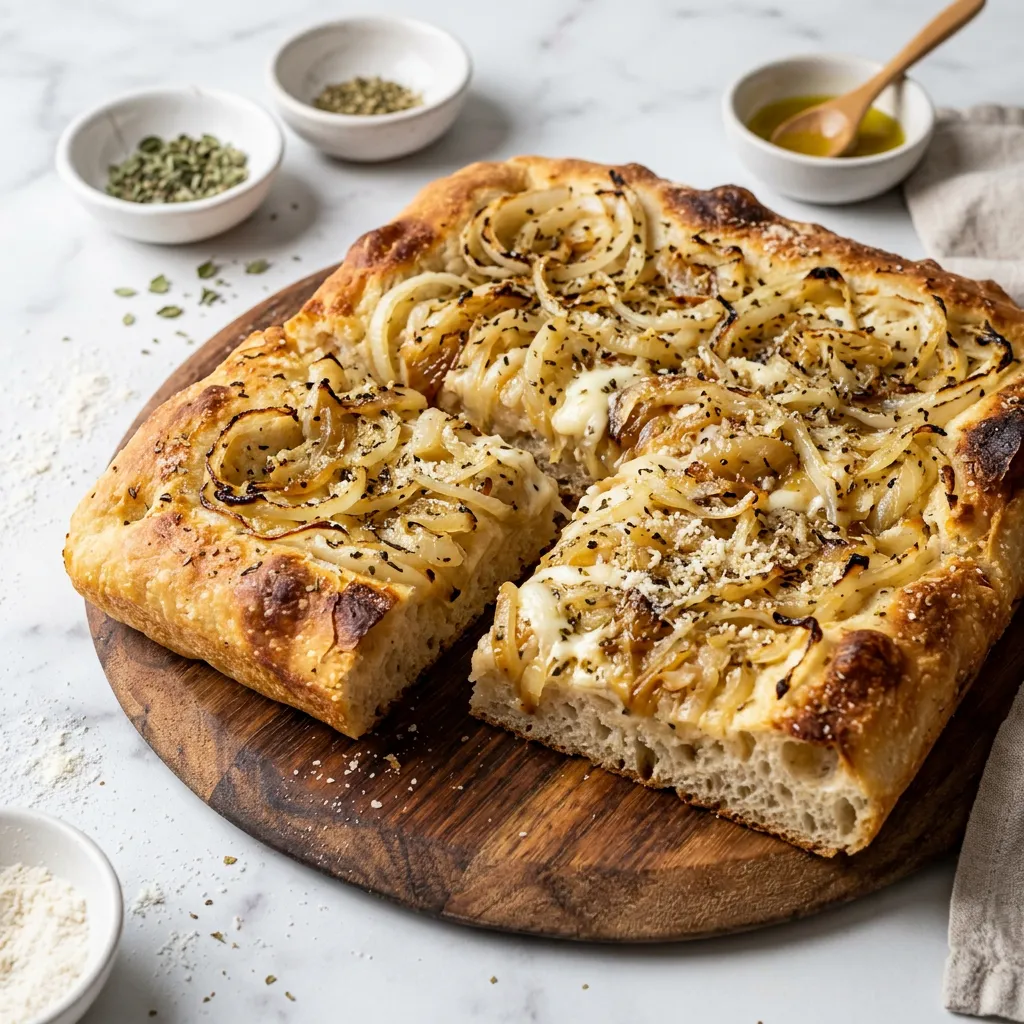 Fugazza (Argentinian Focaccia) Recipe