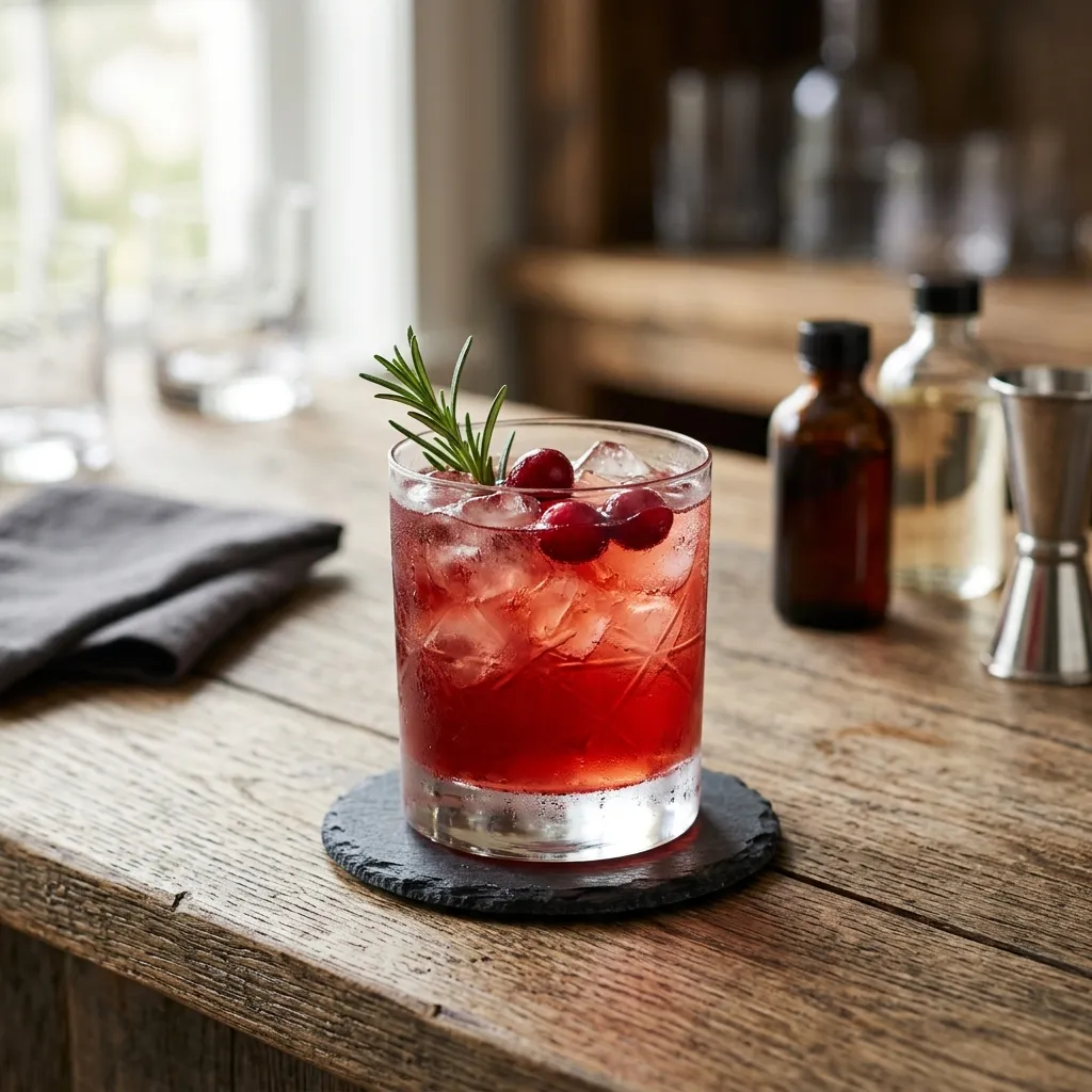 Fuzzy Jager Cranberry Shooter