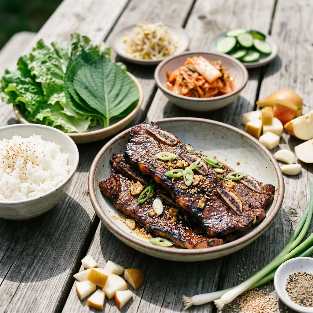 Galbi (LA-Style Korean Grilled Short Ribs)