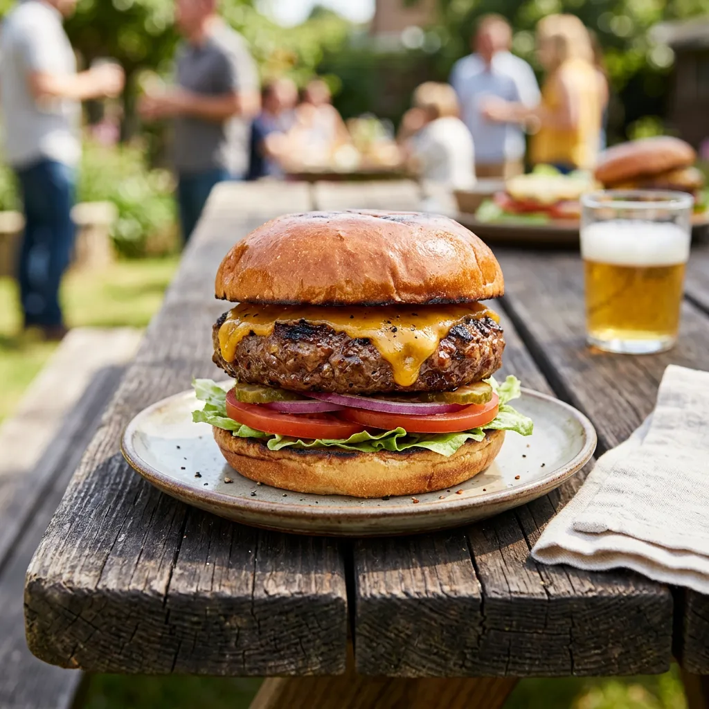 Garlic Burger Patties