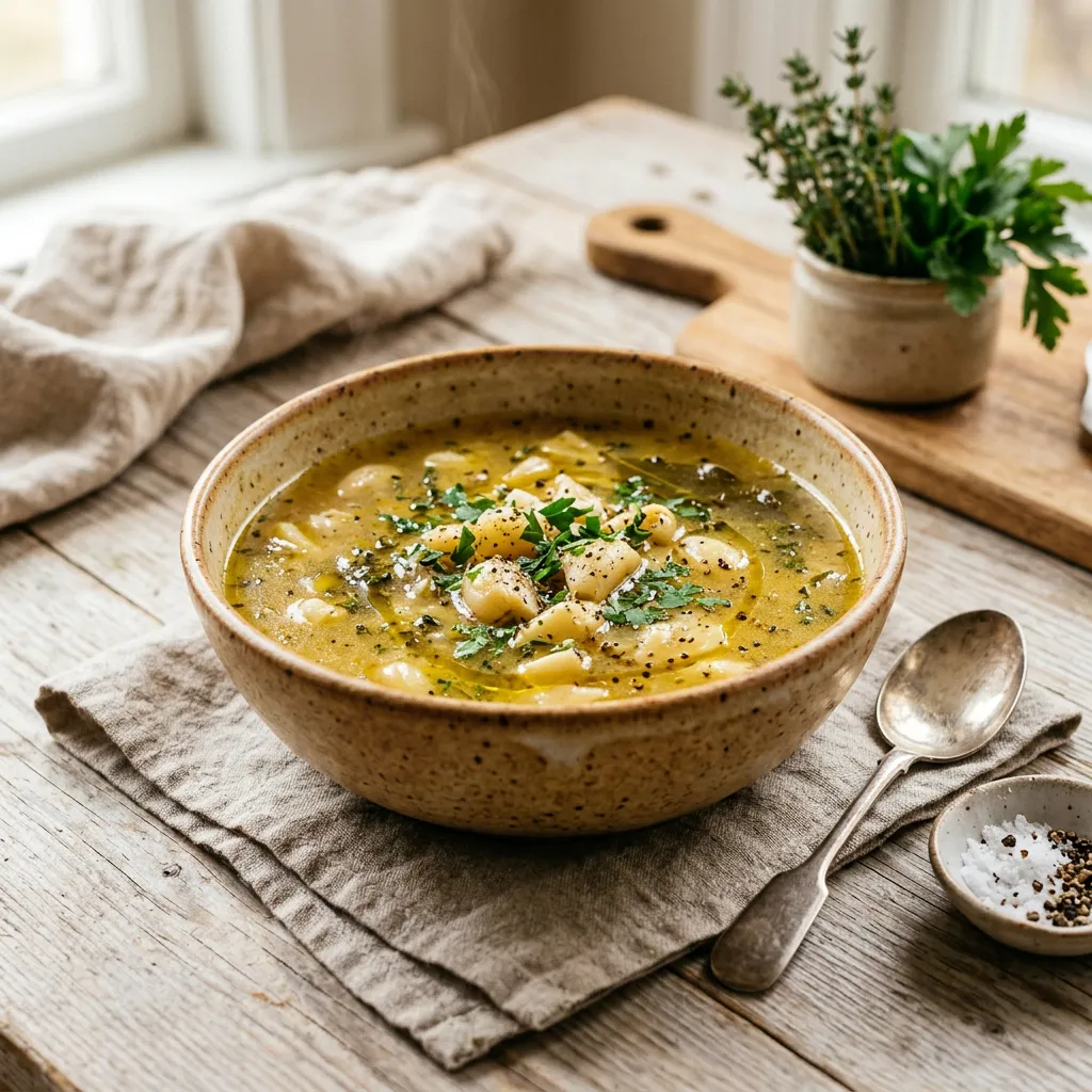 Garlic Tonic Soup