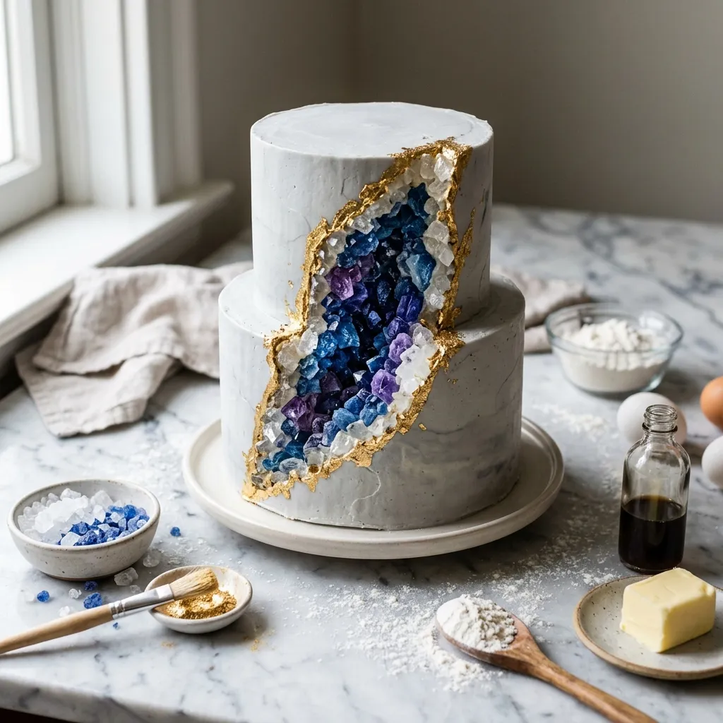 Geode Cake