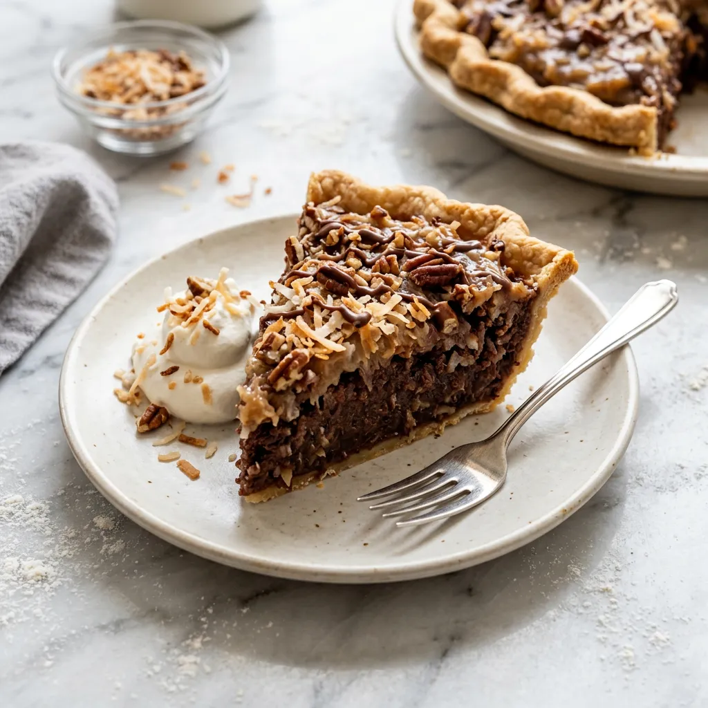 German Chocolate Pie Recipe