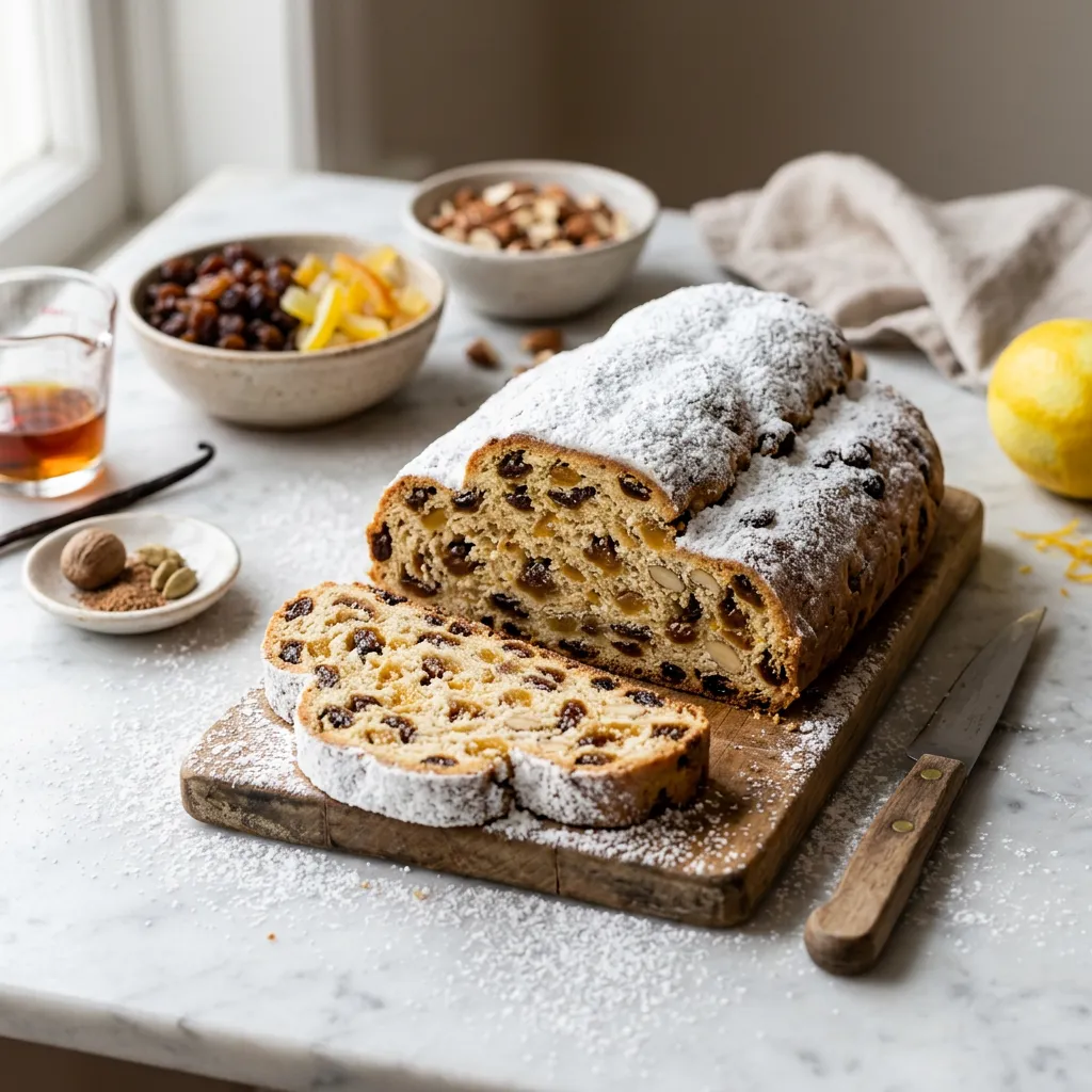 German Christmas Stollen