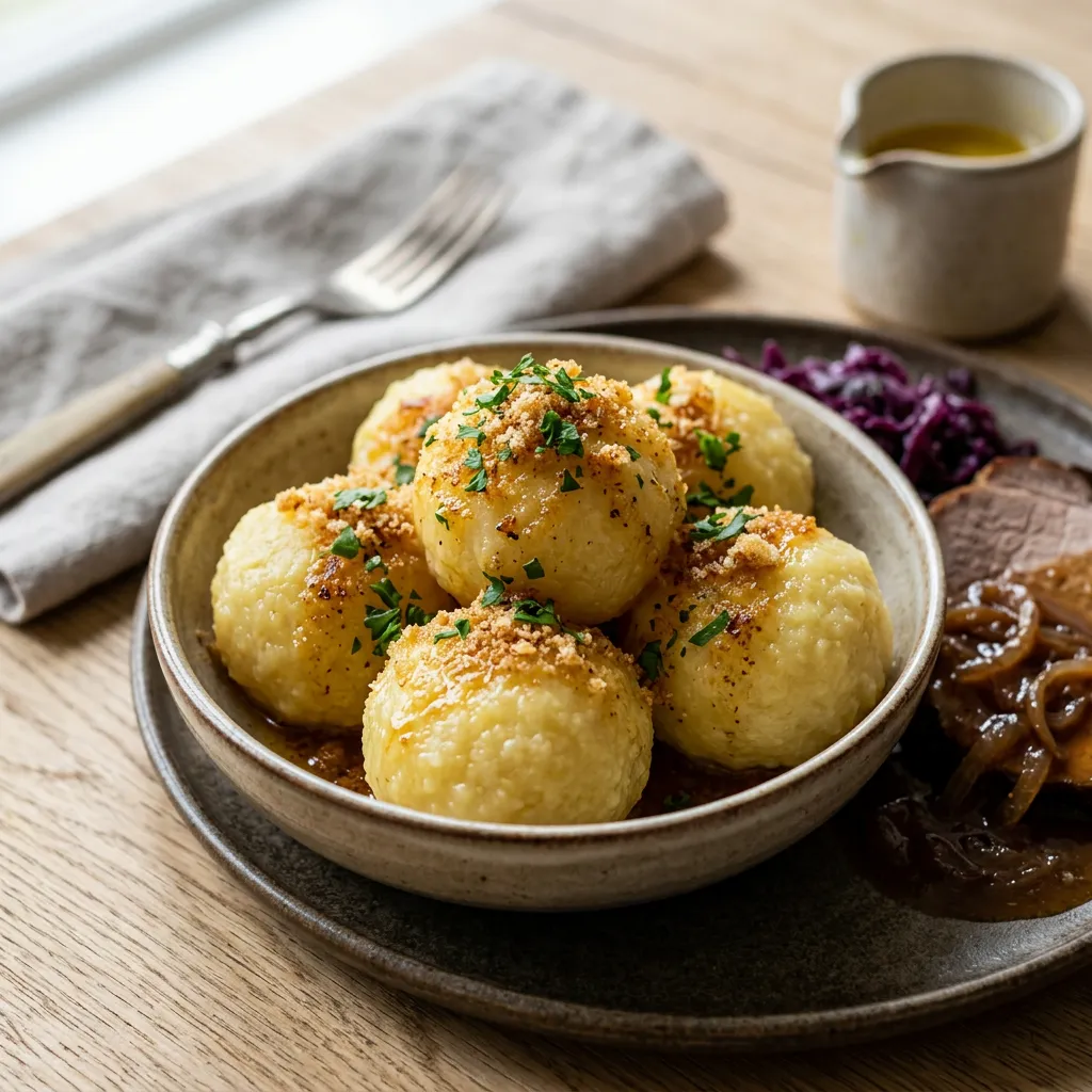 German Potato Dumplings (Kartoffelklöße)