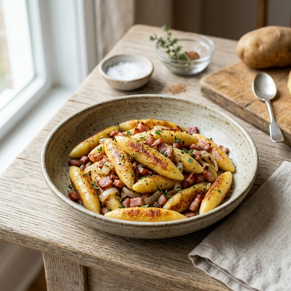 German Potato Noodles - Badische Schupfnudeln