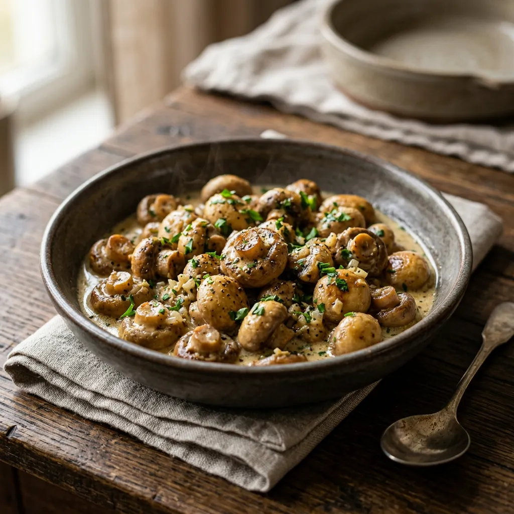 German Sautéed Mushrooms
