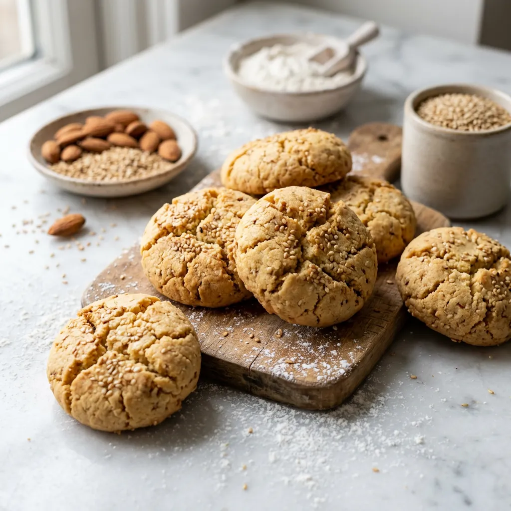 Ghoriba Bahla Moroccan Shortbread Cookies