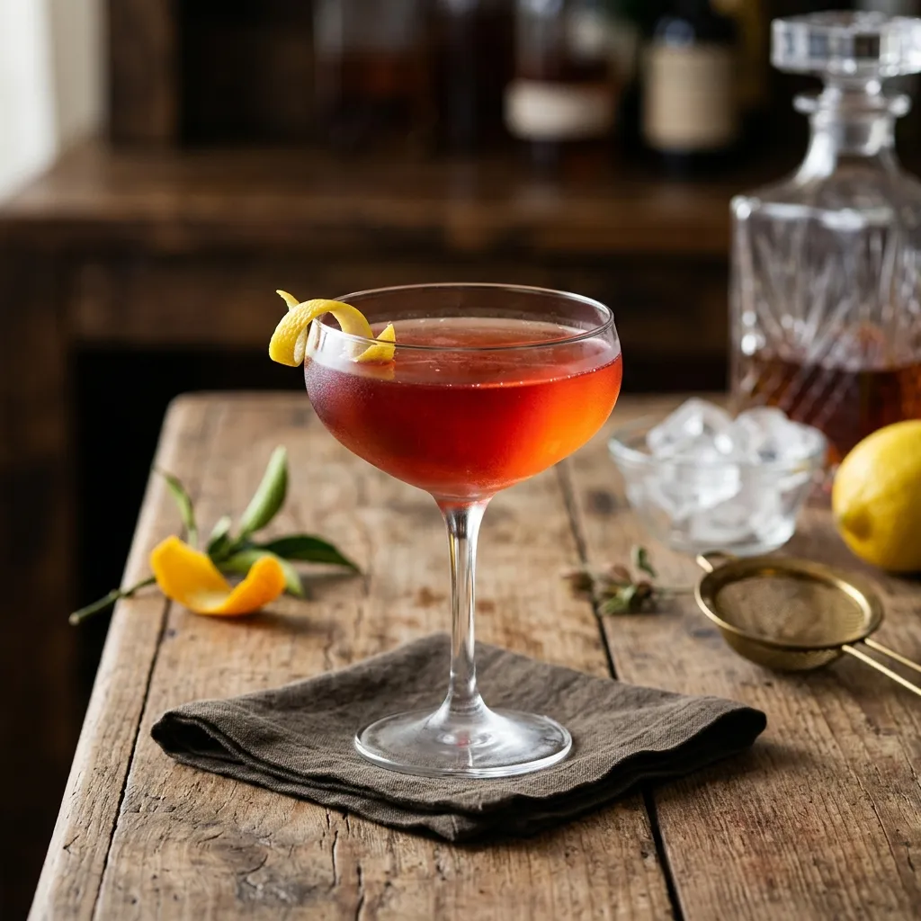 Gin and Sin Cocktail