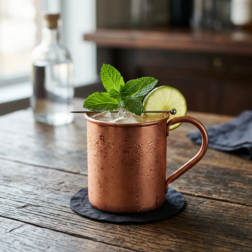 Gin-Gin Mule Cocktail