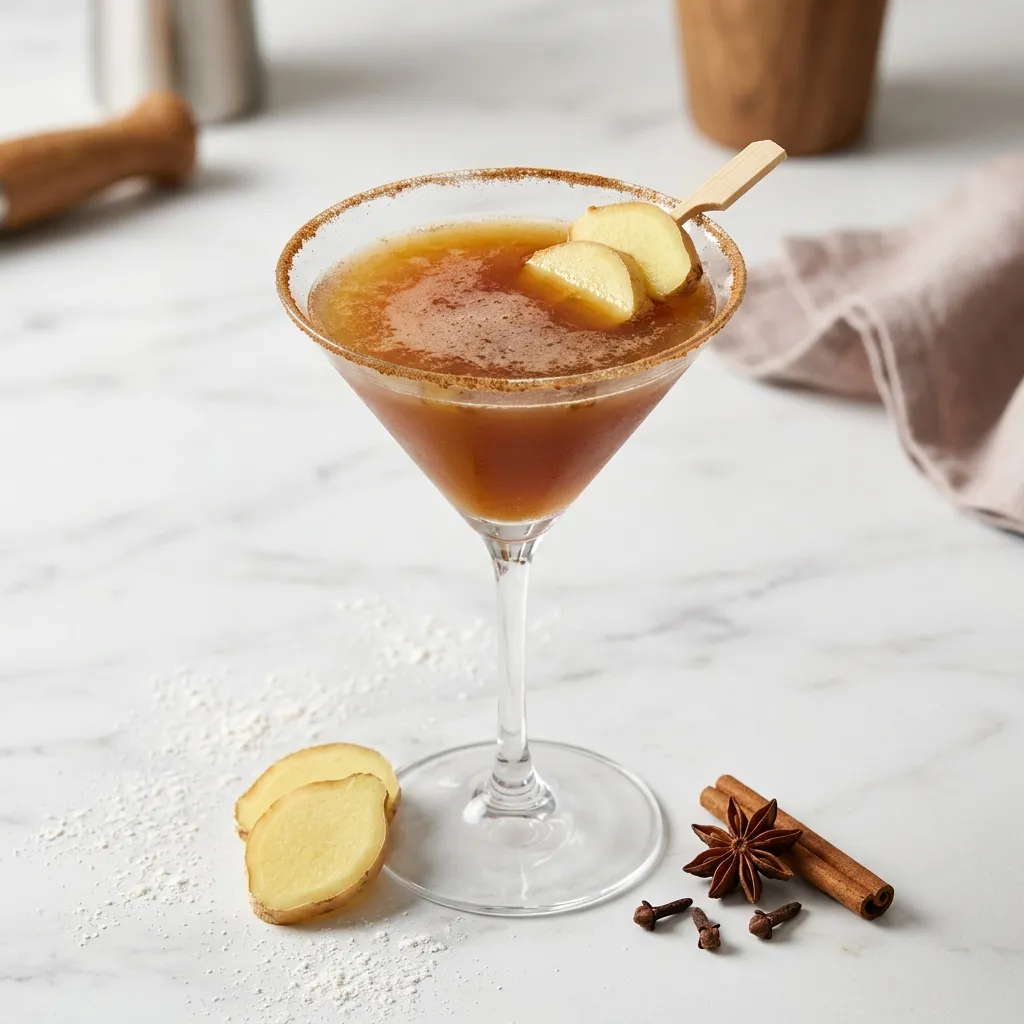 Ginger Snap Martini