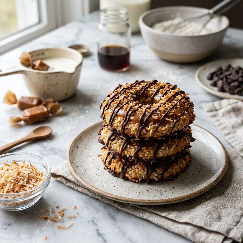 Girl Scout-Inspired Samoas