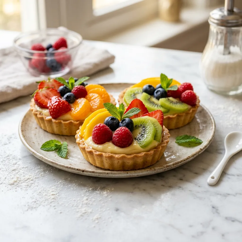 Glazed Fruit Tart