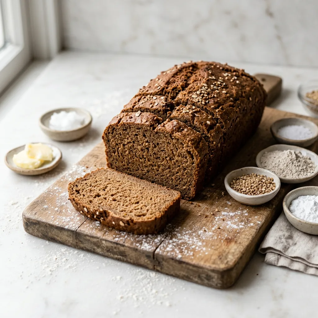 Gluten-Free and Rice-Free Buckwheat Bread Recipe