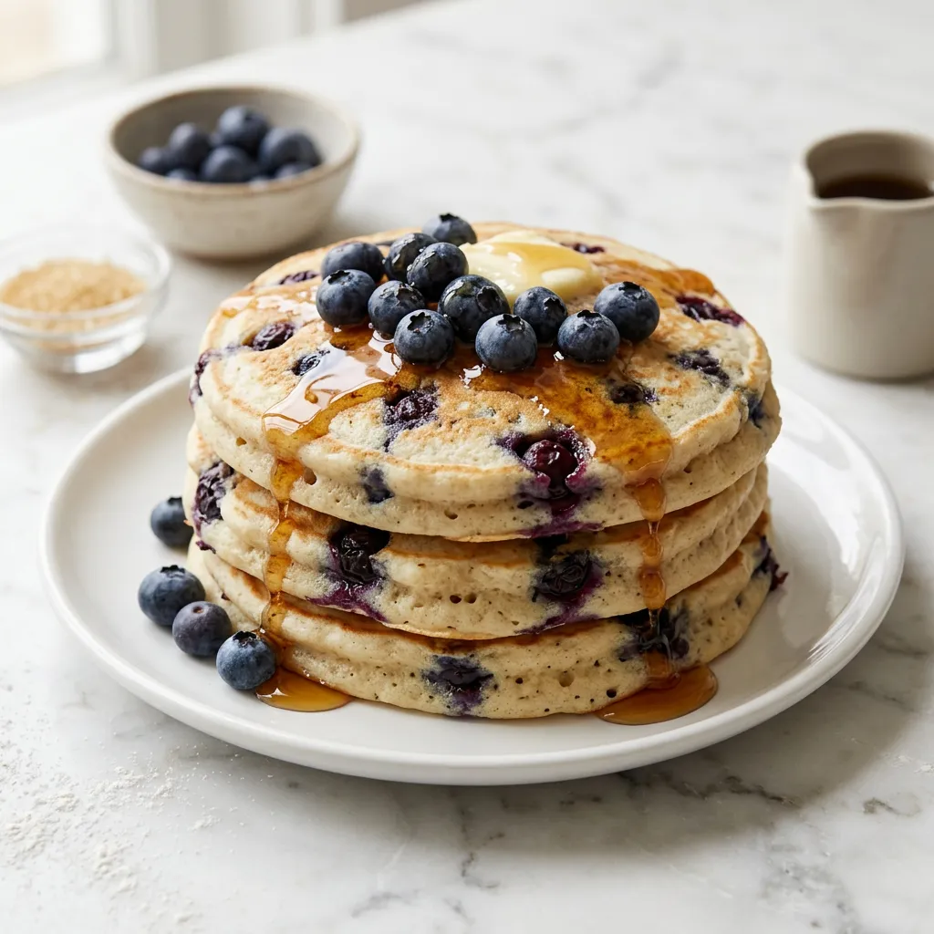 Gluten-Free Blueberry Pancakes