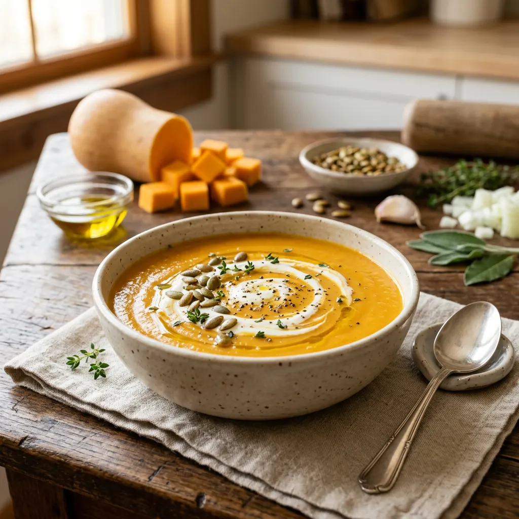 Gluten-Free Butternut Squash Soup Recipe