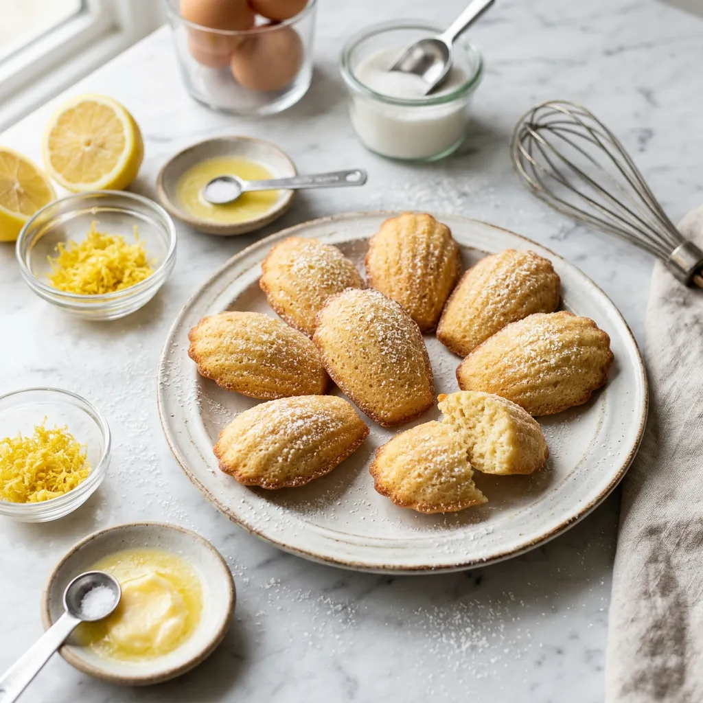 Gluten-Free French Madeleine Cookies