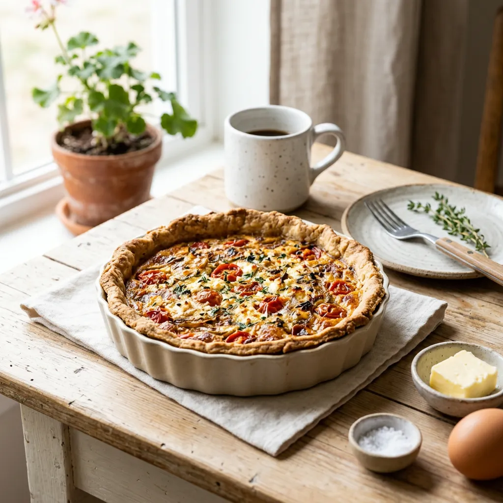 Gluten-Free Savory Shortcrust Recipe for Tarts and Quiches