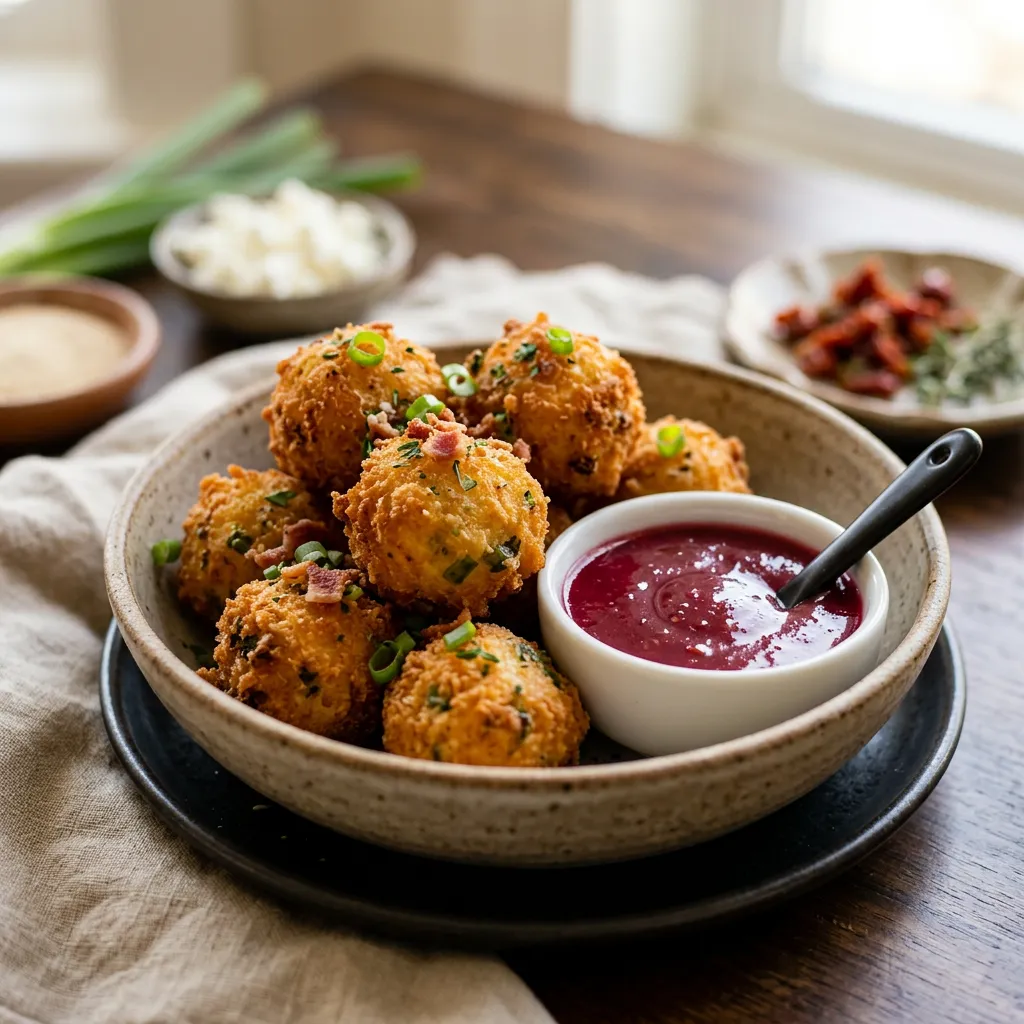 Goat Cheese Fritters