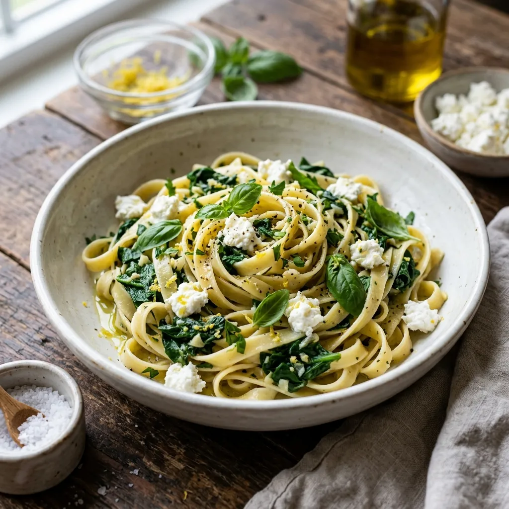Goat Cheese Pasta