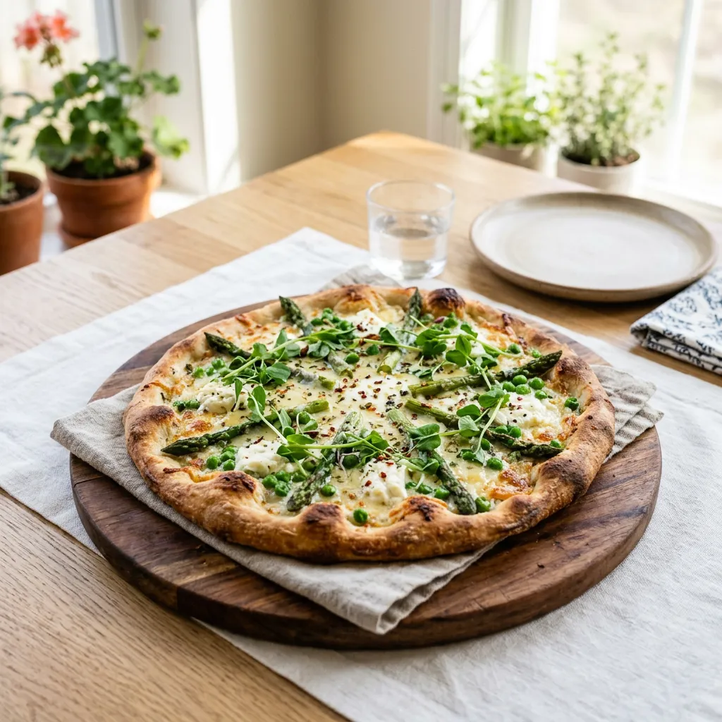 Goat Cheese Pizza