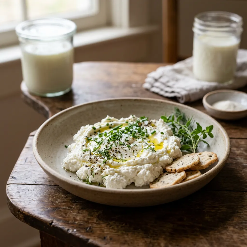 Goat Cheese With Starter Culture Recipe
