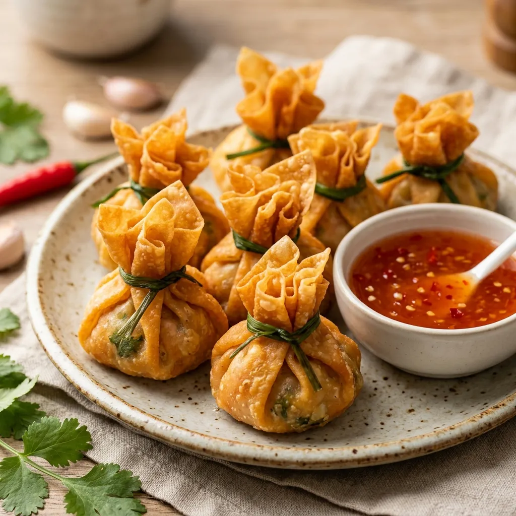 Golden Purses Thai Appetizer