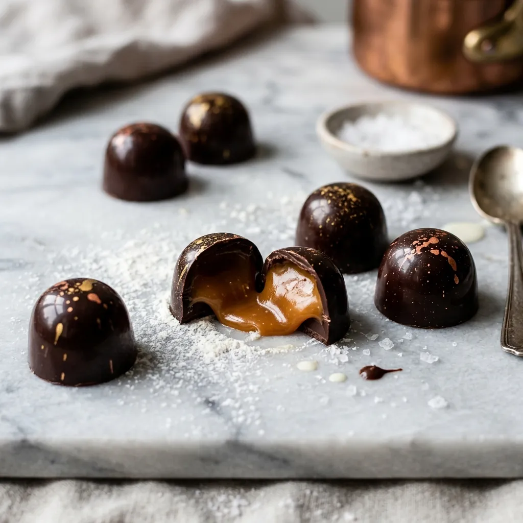 Gooey Caramel Bonbons