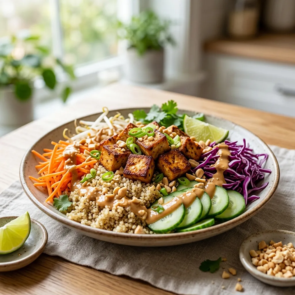 Grain Bowl With Vegetables