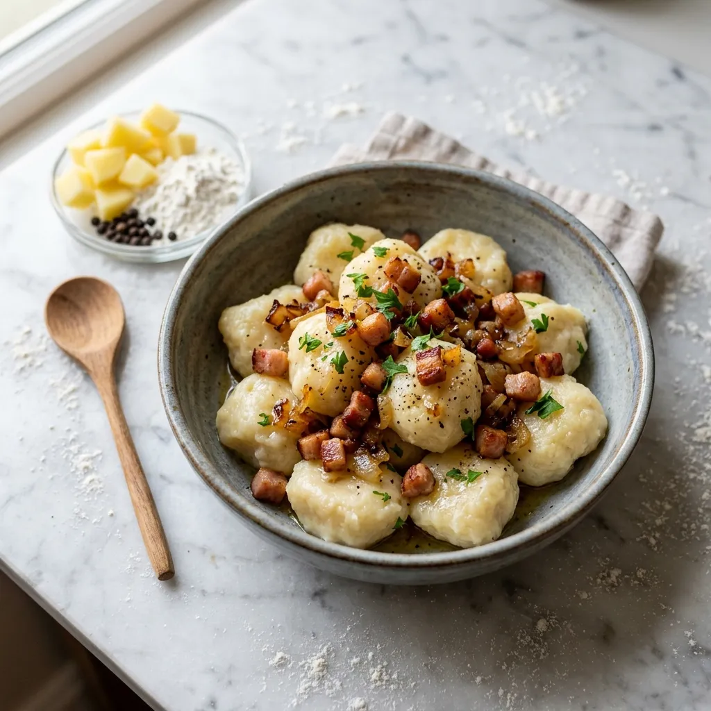 Grated Potato Dumplings Recipe - Polish Pyzy