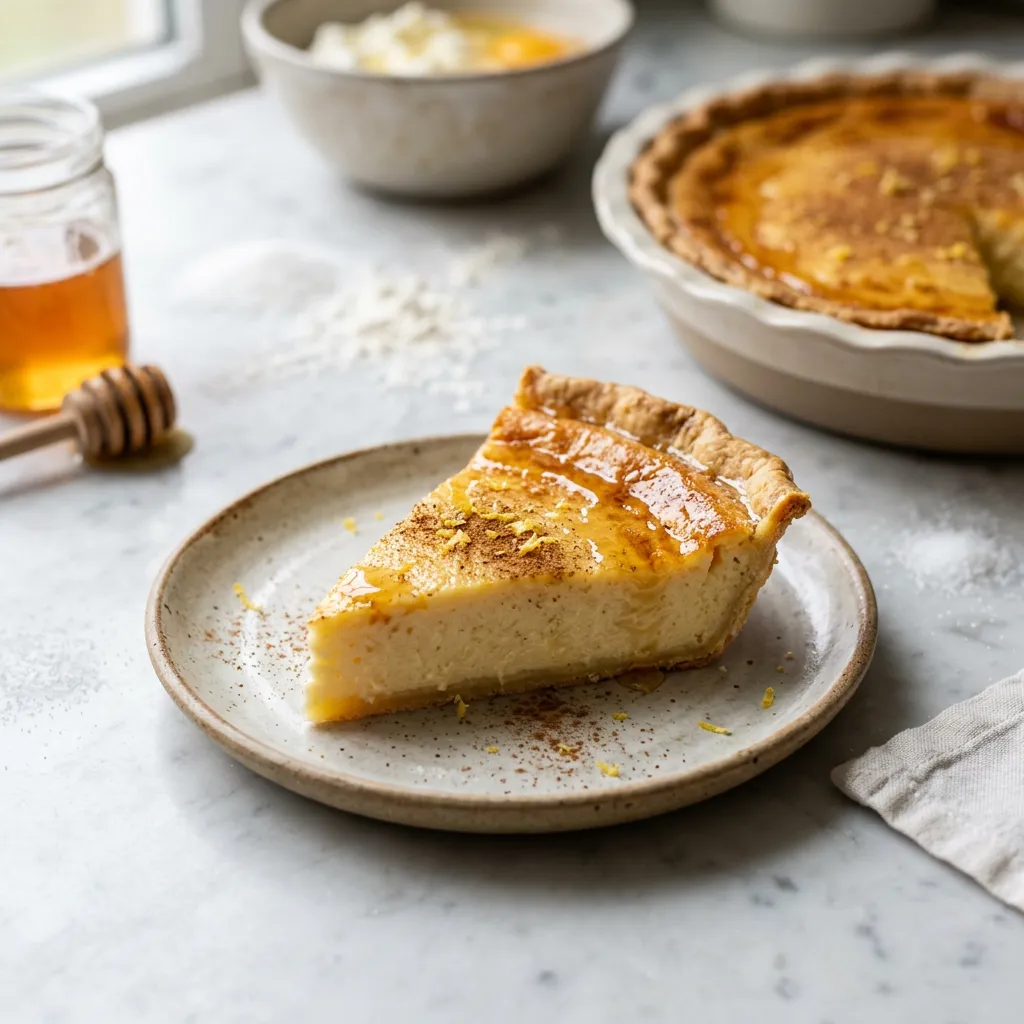 Greek Honey Pie or Melopita