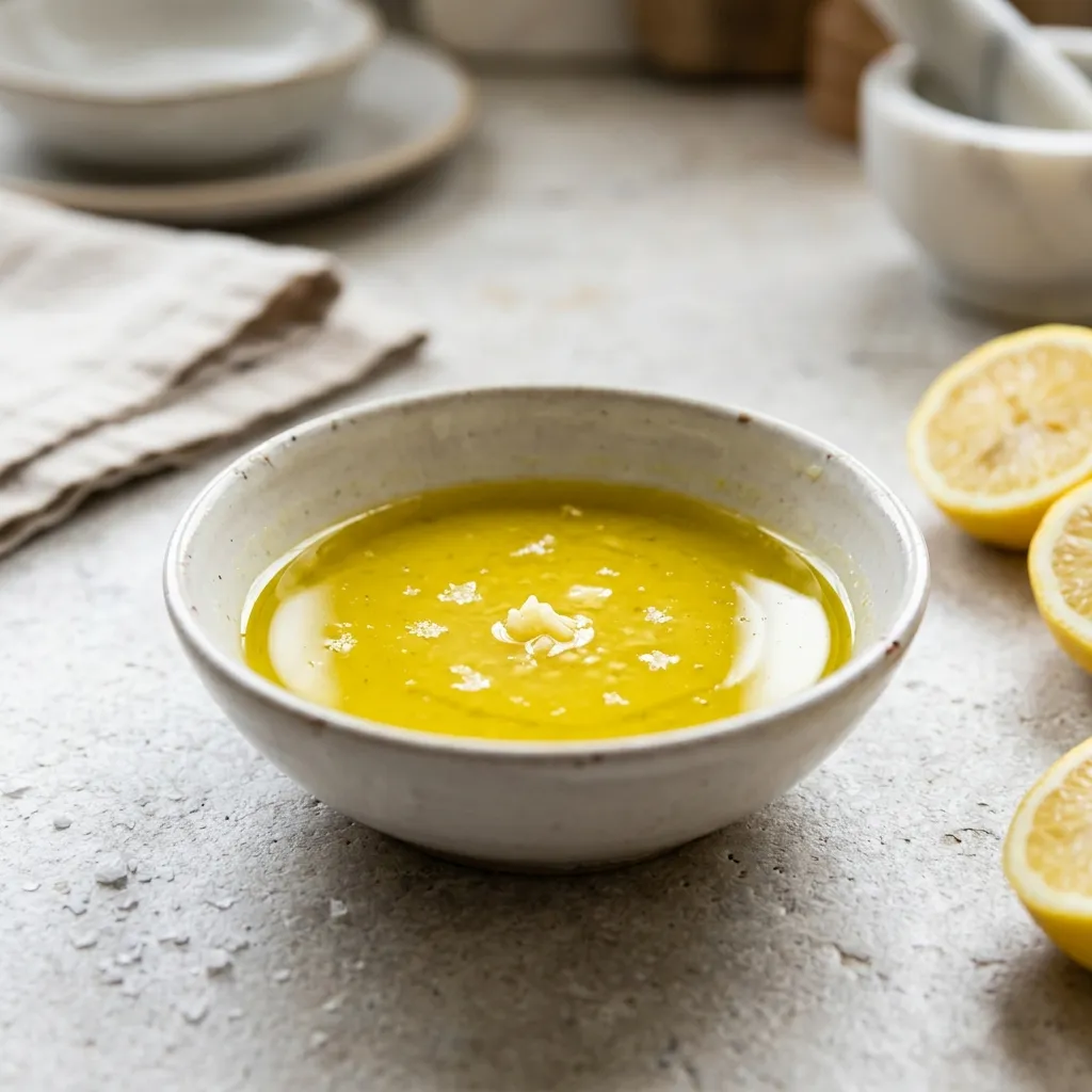 Greek Olive Oil and Lemon Sauce