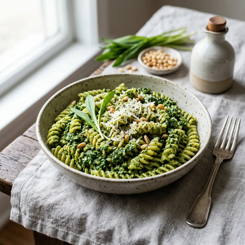 Green Garlic Pesto