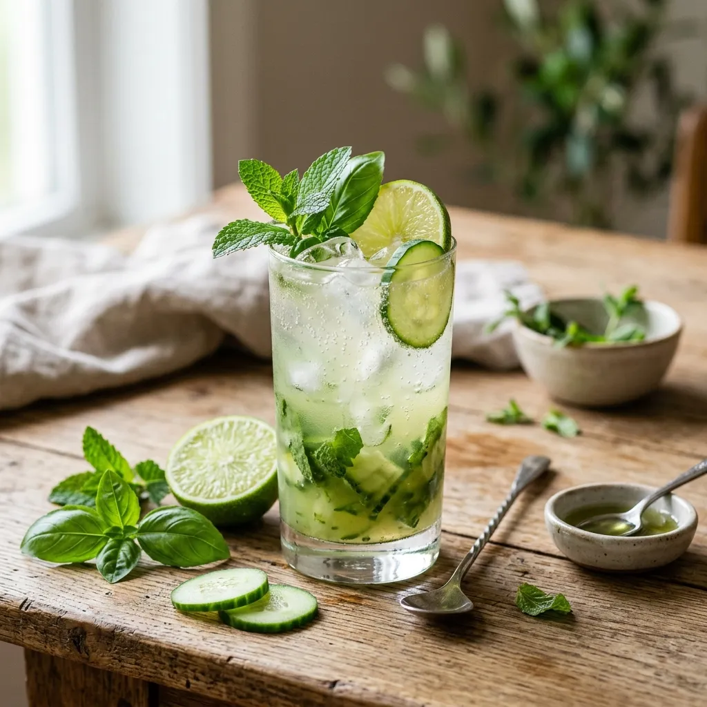 Green Gin Giant Cocktail