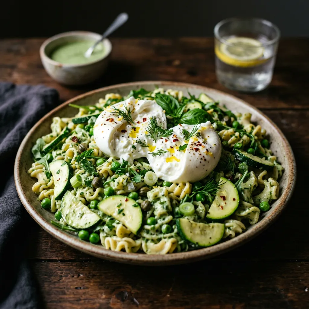 Green Goddess Pasta Salad