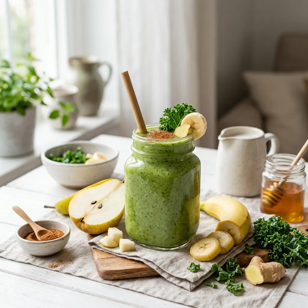 Green Pear Smoothie
